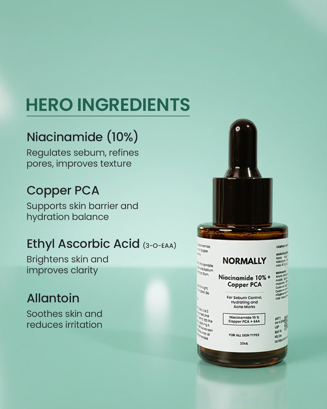 Niacinamide Serum 10% + Copper PCA