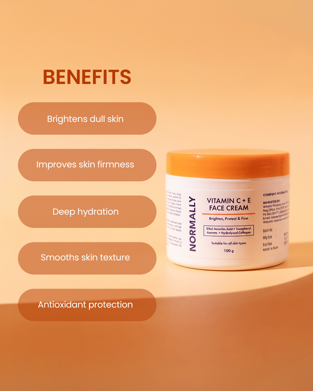 Vitamin C + E Face Cream